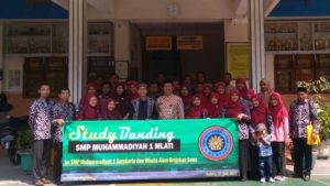 SMP Muh 1 Simpon Berbagi Dengan SMP Muh 1 Sleman