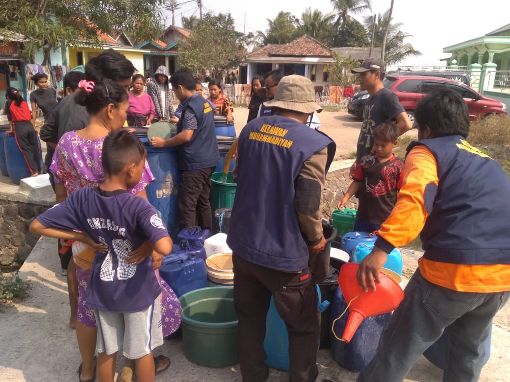 MDMC Banten Beri Bantuan Air Bersih