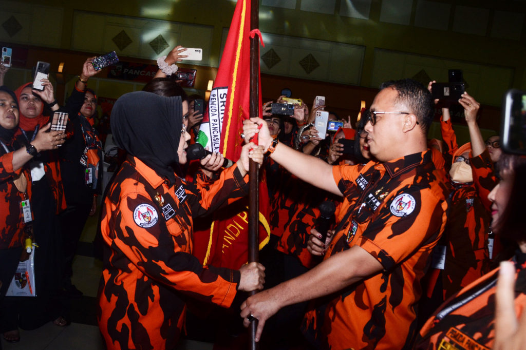 Sarimaya Kembali Terpilih Sebagai Ketum Srikandi Pemuda Pancasila