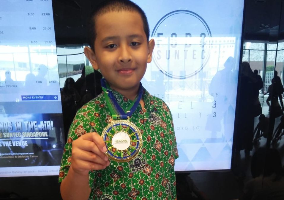 Siswa SD Muhammadiyah PK Berhasil menyabet Gold Award Olimpiade Matematika ASEAN