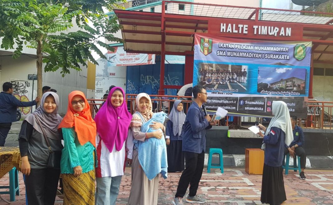 IPM SMA Muhammadiyah 1 Solo Gelar Kegiatan di CFD