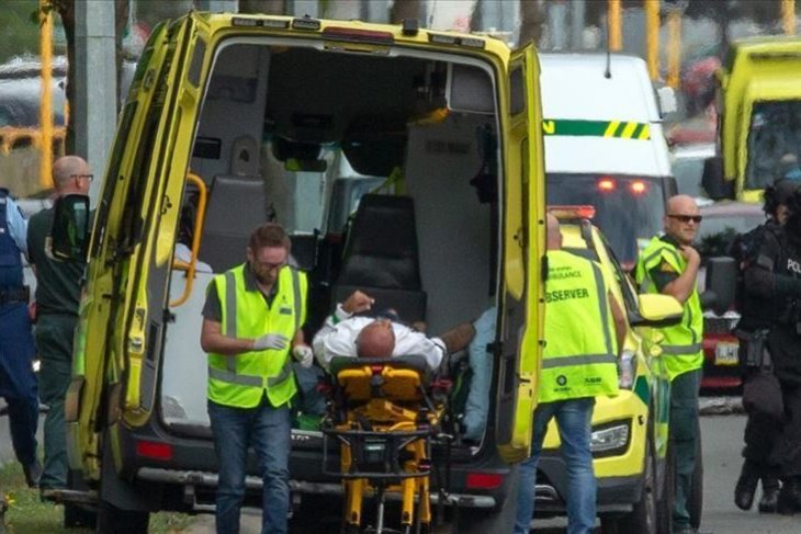 Suasana di Christchurch, Selandia Baru. (Anadolu)