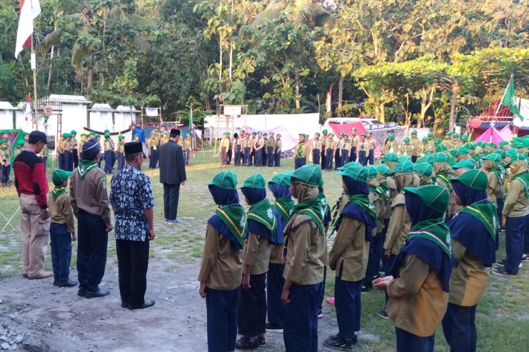 Siswa Dari Empat SD Muhammadiyah Ikut Perkemahan di Sleman