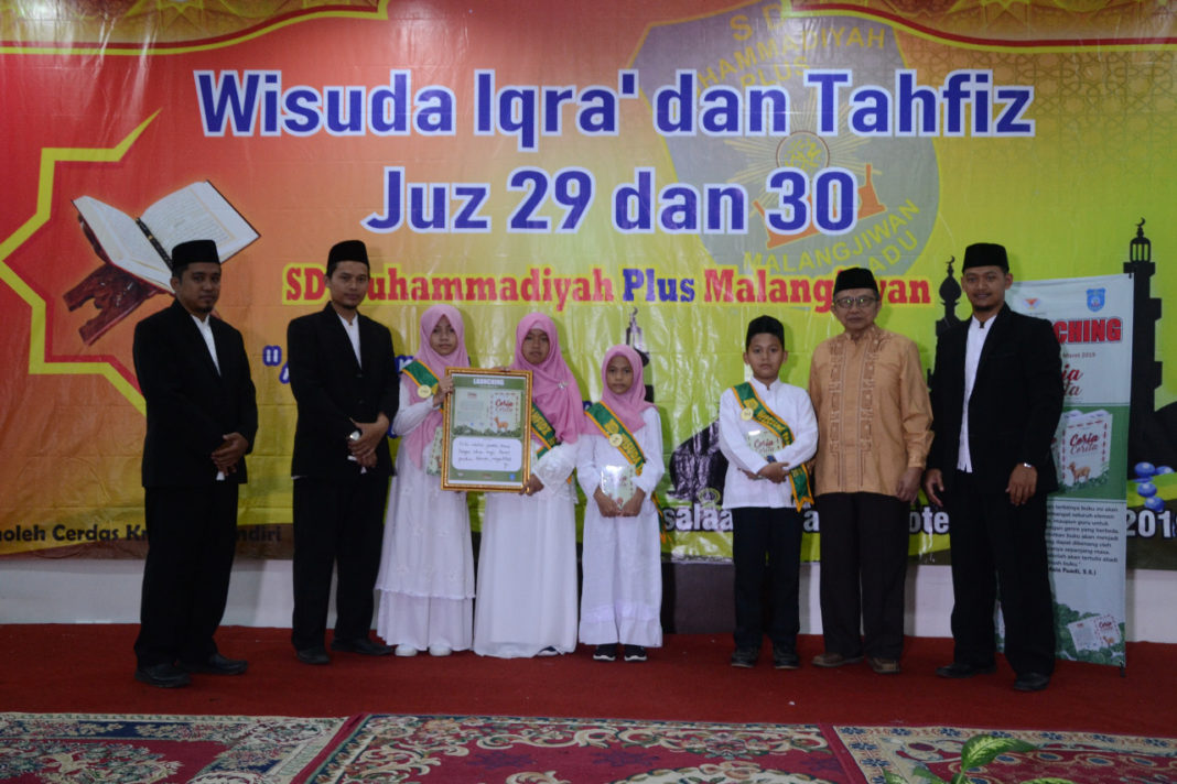 SD Muhammadiyah Plus Malangjiwan Gelar Wisuda Tahfidz