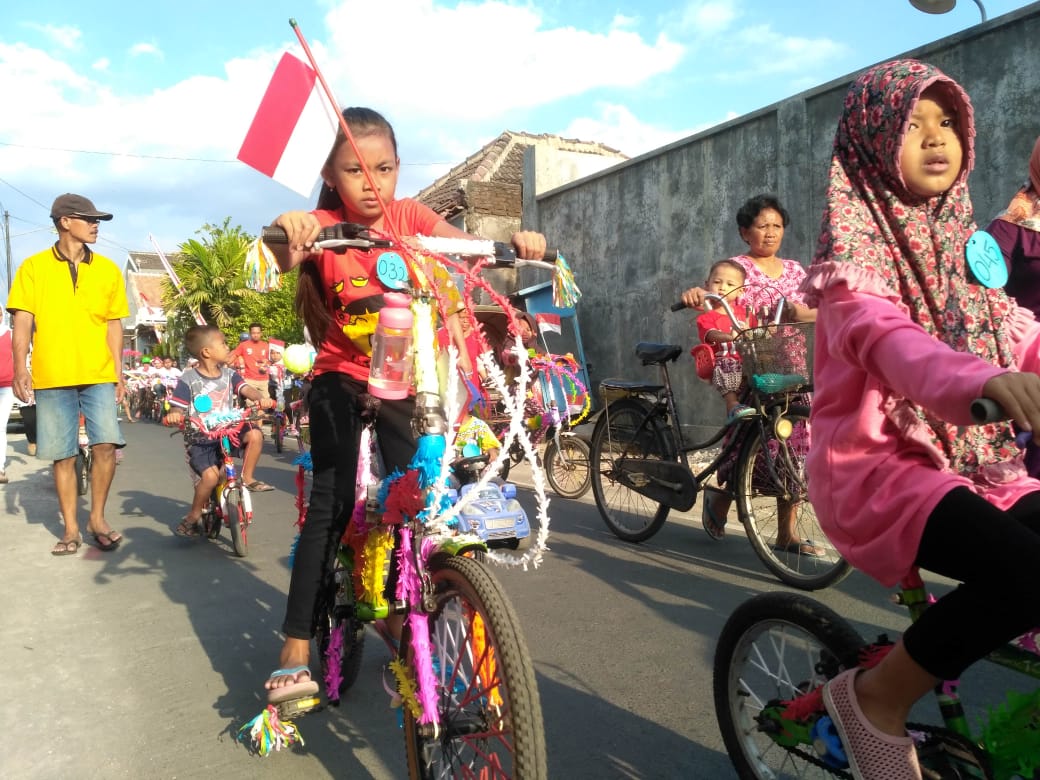 Peringati HUT Kemerdekaan  Karang Taruna Kedunglumbu Gelar 