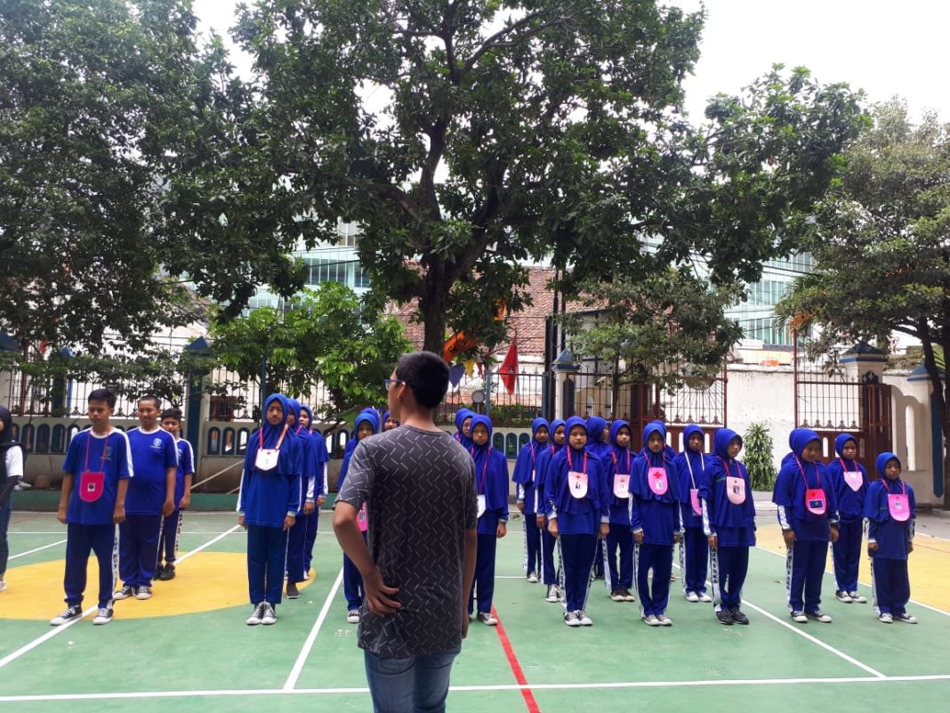 SMP Muhammadiyah 1 Simpon Surakarta Gelar Diklat PMR