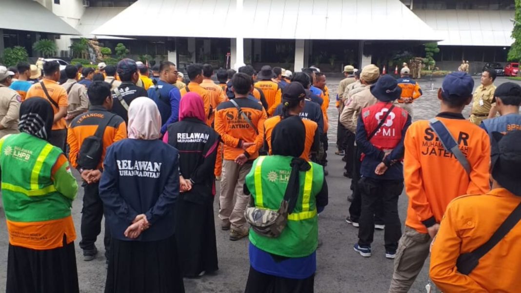 Jawa Tengah Kirim Relawan ke Jakarta dan Bogor