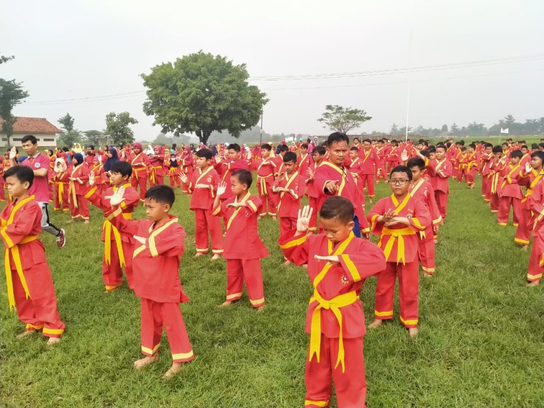 Tapak Suci SD MPK Banyudono Adakan Longmarch