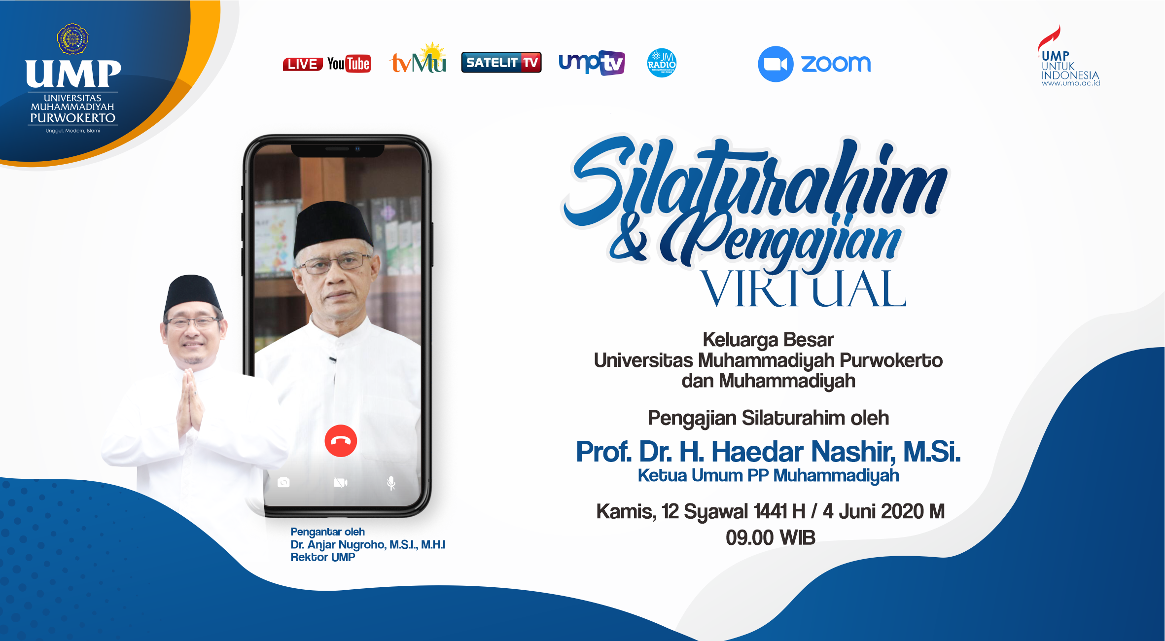UMP Gelar Silaturahmi Virtual