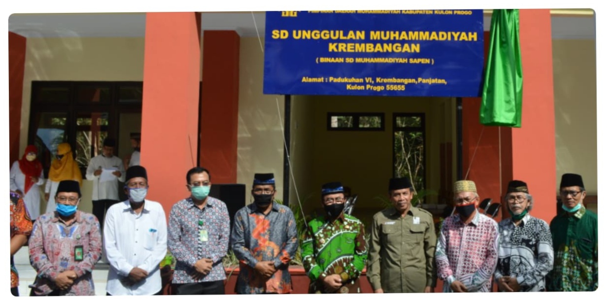 Bupati Kulon Progo Resmikan SD Unggulan Muhammadiyah Krembangan