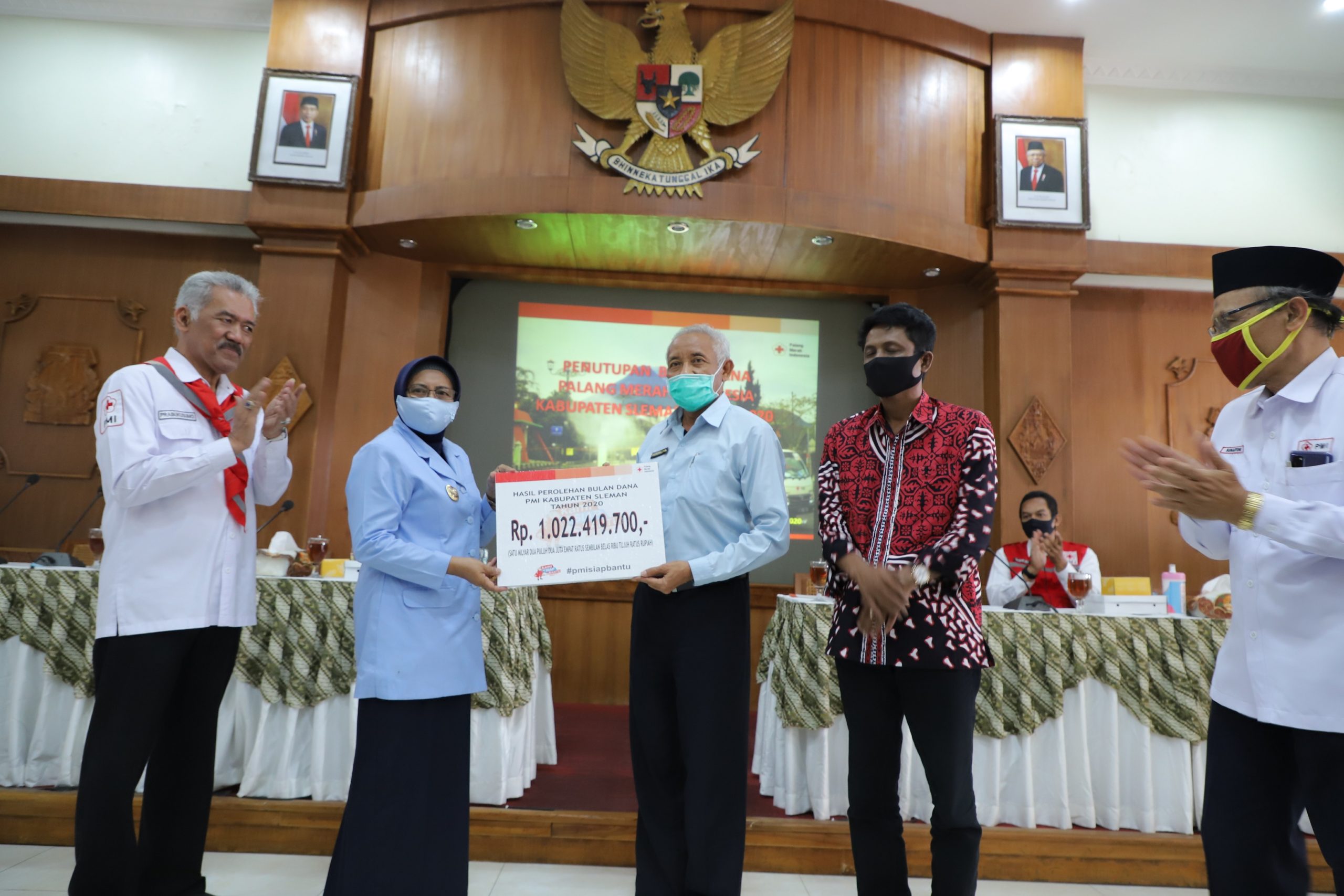 Bulan Dana PMI Ditutup, PMI Sleman Berhasil Kumpulkan Dana Rp1,022 Miliar