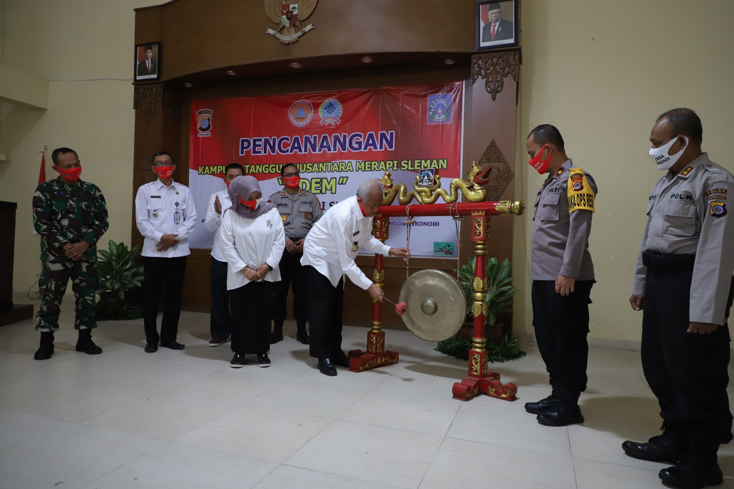 Sleman Kembali Canangkan Kampung Tangguh Nusantara