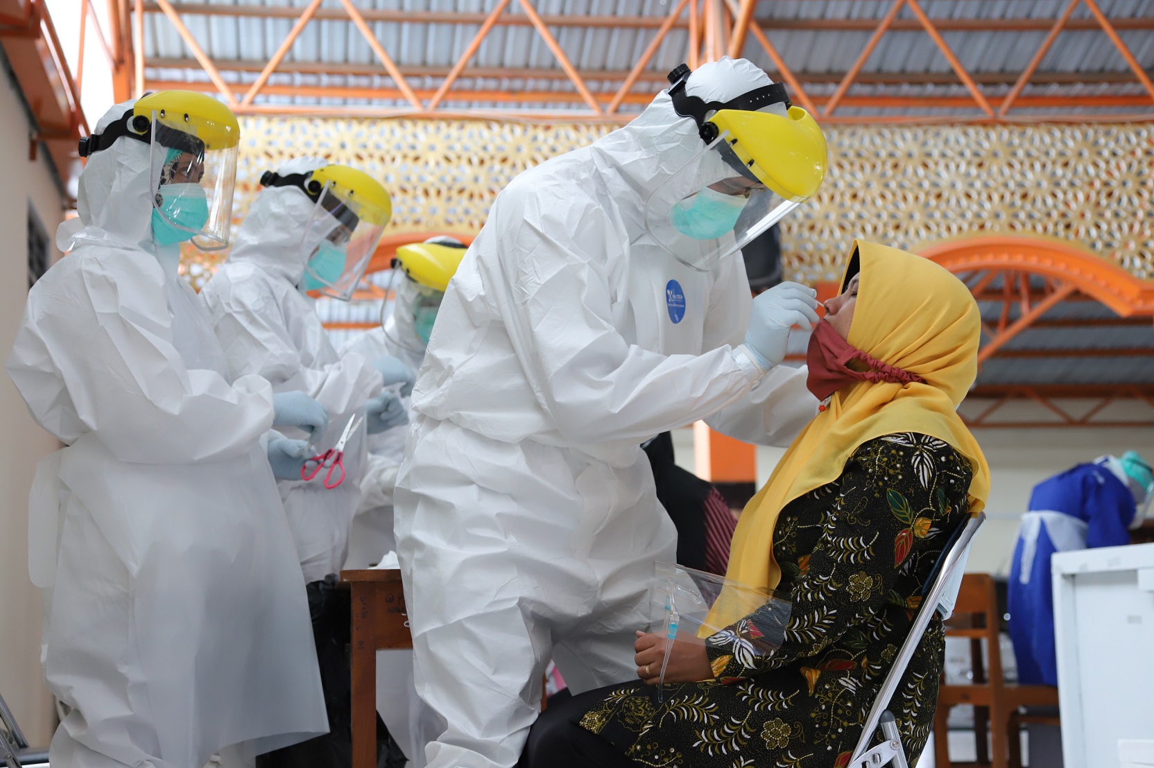 Hindari Klaster Baru, Pondok Pesantren Disasar Swab Test