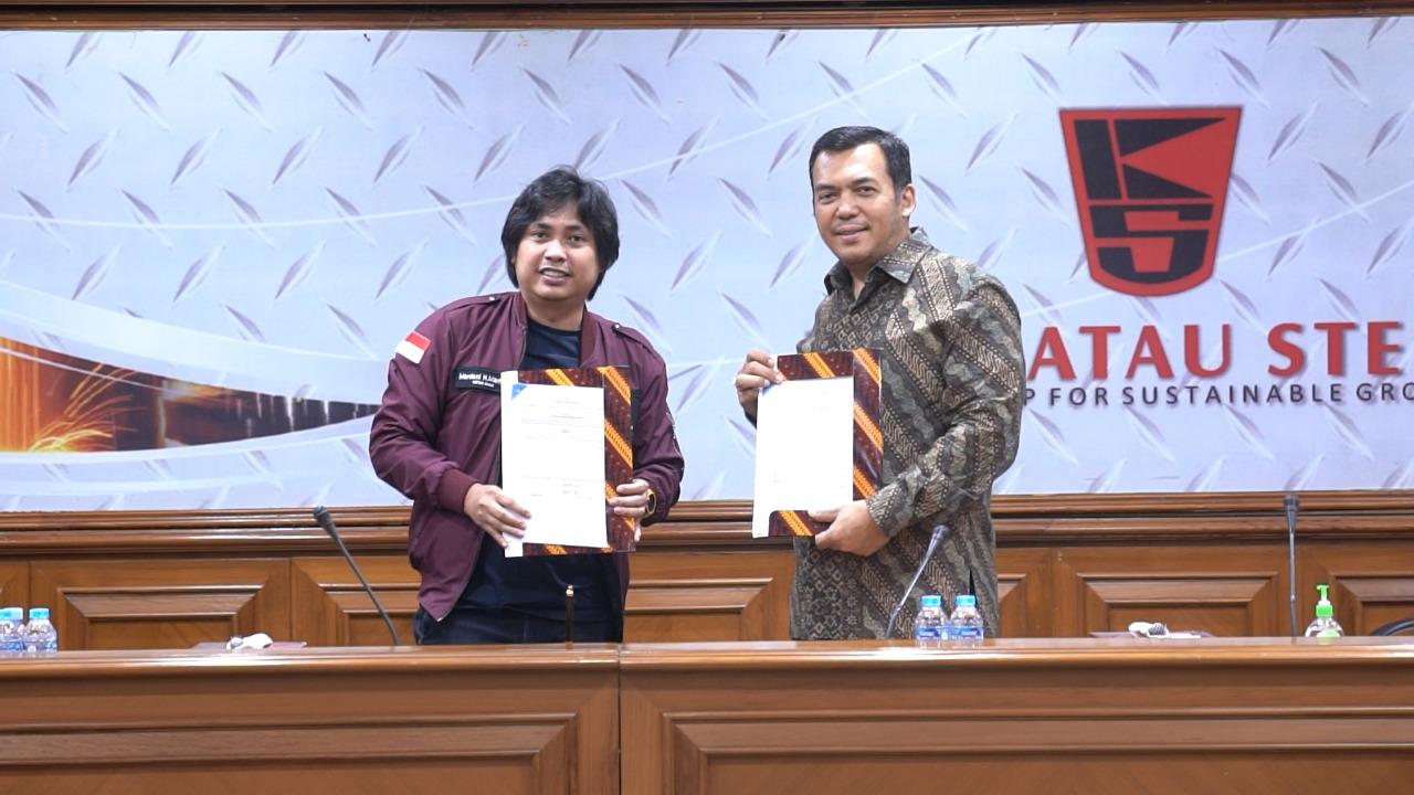 Di Tengah Pandemi, HIPMI dan Krakatau Steel Lakukan MoU untuk Bangun Kemandirian Industri Baja Nasional