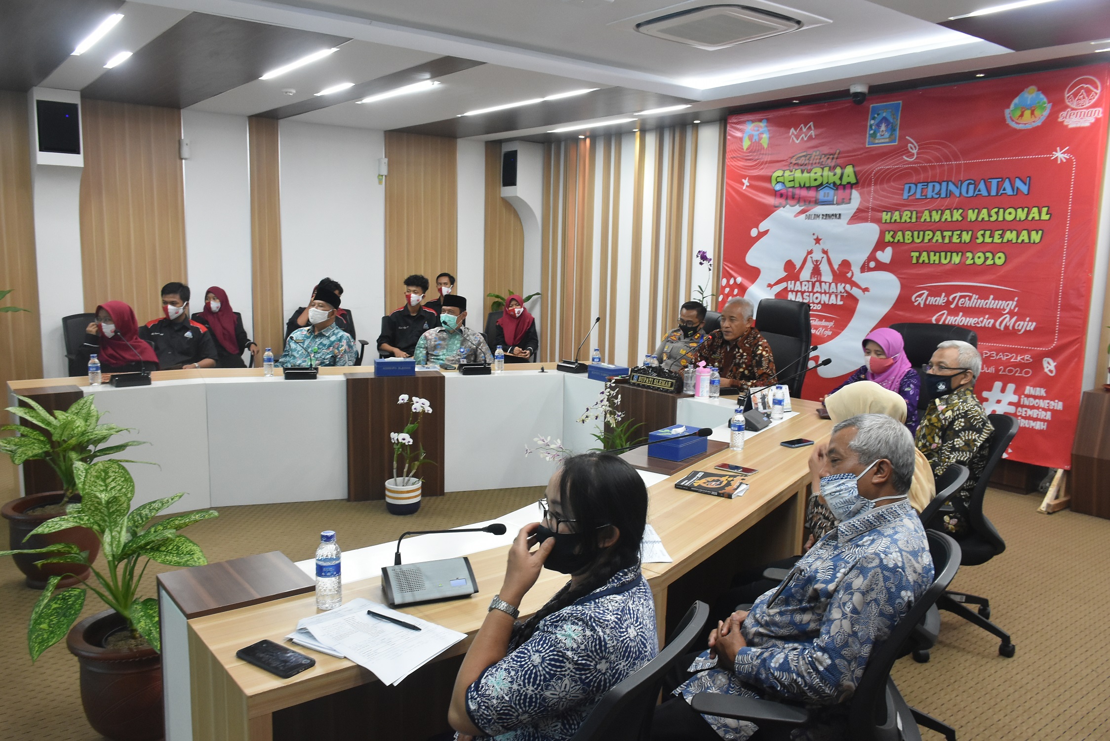 Peringatan Hari Anak 2020 Tingkat Kabupaten Sleman Digelar Secara Virtual