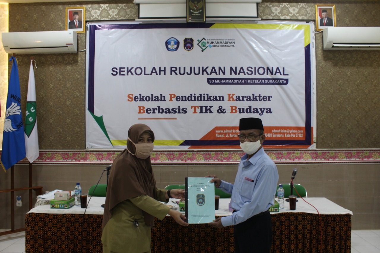 SD Muhammadiyah 1 Ketelan Serah Terima Pemanfaatan Pembangunan Sekolah