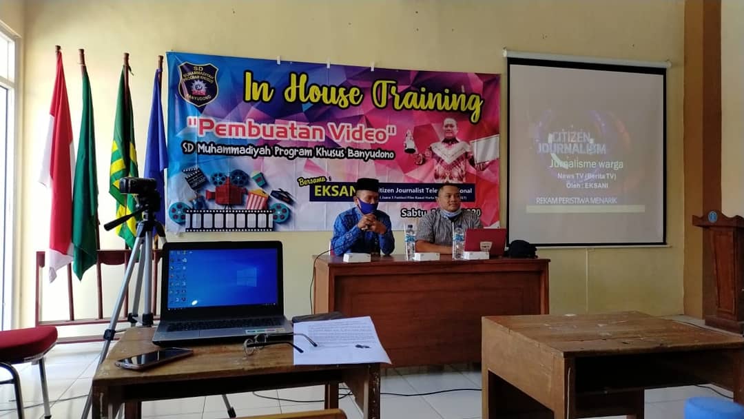 In House Trainning Pembuatan Video di SD Muhammadiyah PK Banyudono