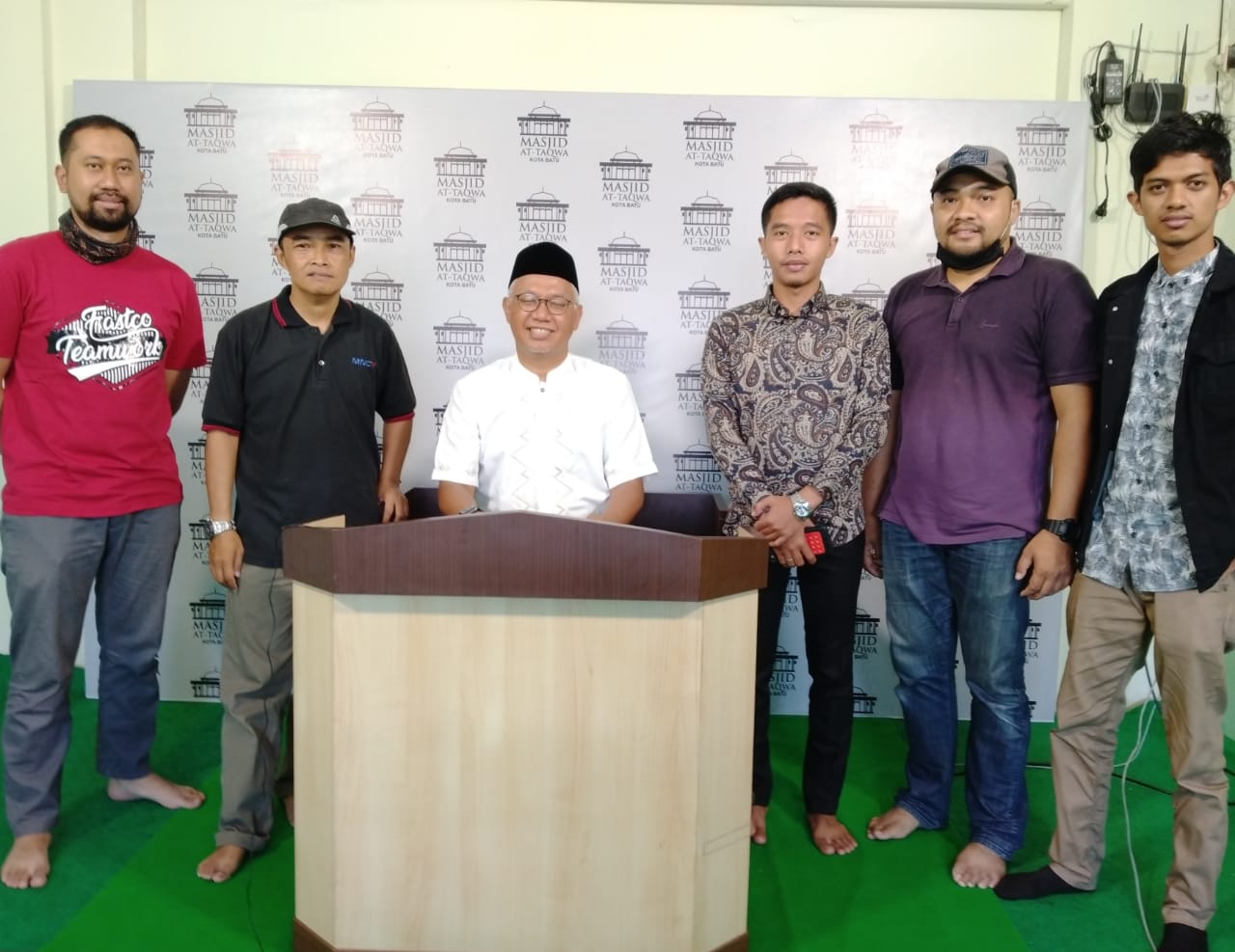 Takmir Masjid At-Taqwa Kota Batu Serius Garap Media untuk Digitalisasi Dakwah