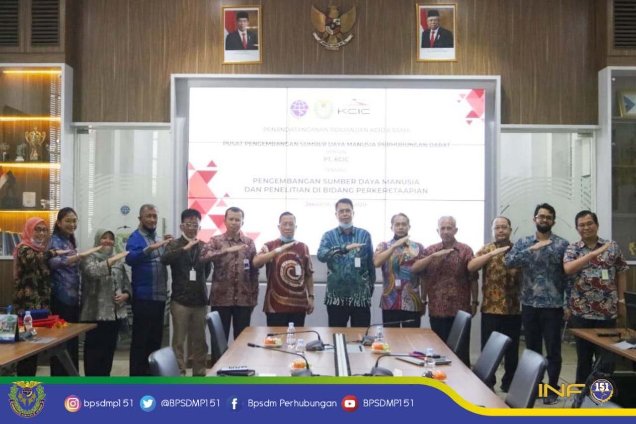 Siapkan Operator Kereta Cepat Jakarta-Bandung, BPSDMP akan Mendidik dan Melatih Tenaga Operator KCIC