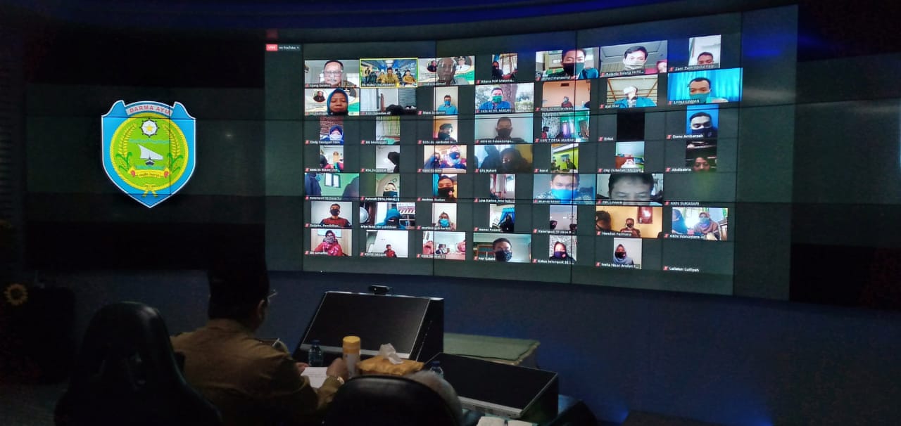 Taufik Hidayat Lepas 445 Mahasiswa KKN Tematik Secara Virtual
