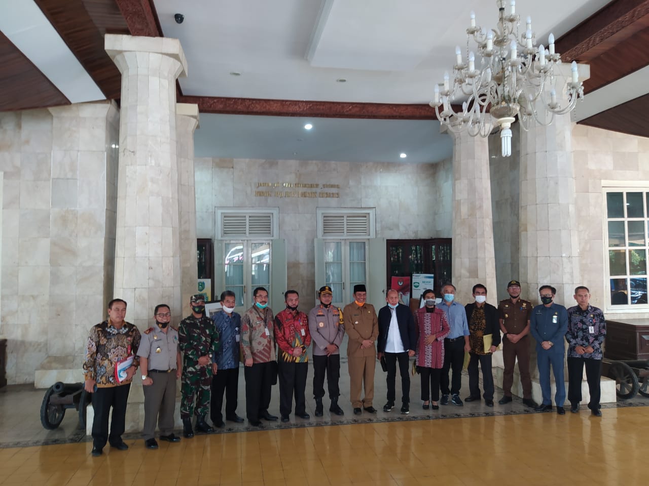 Plt Bupati Indramayu Taufik Hidayat Sambut Rombongan DPR RI Komisi II