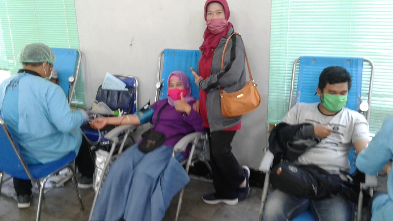 Stok di PMI Sleman Menipis, Karang Taruna Bangunkerto Gelar Aksi Donor Darah