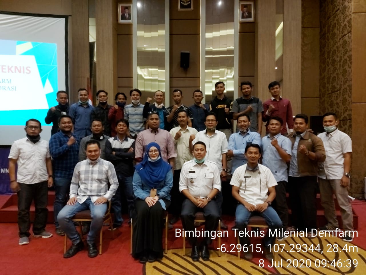 Milenial Aktif Terlibat di Korporasi Petani Demfarm Karawang