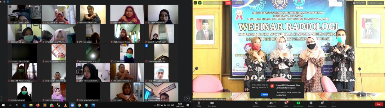 Webinar Radiologi UMP dan PARI