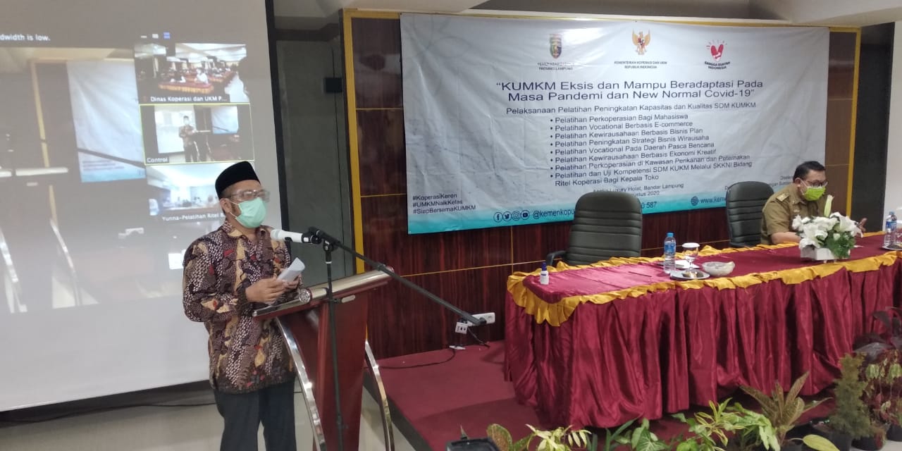 KemenkopUKM Gelar Pelatihan Terpadu di Lampung