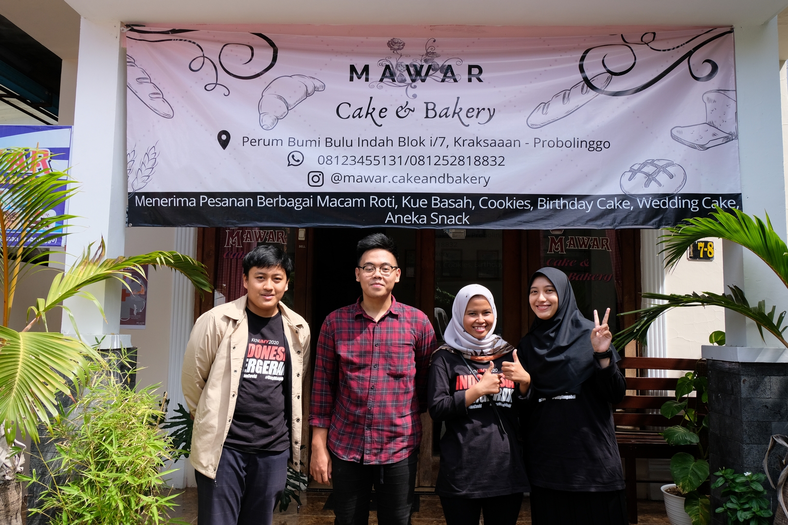 KKN 138 UMY, Berdayakan UMKM Mawar Cake and Bakery di Probolinggo