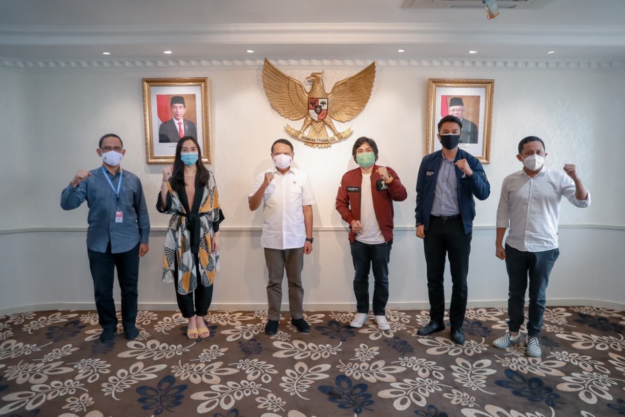 Audiensi dengan Menpora, HIPMI Persiapkan Masa Depan Atlit di Atas 25 Tahun Untuk Jadi Pengusaha