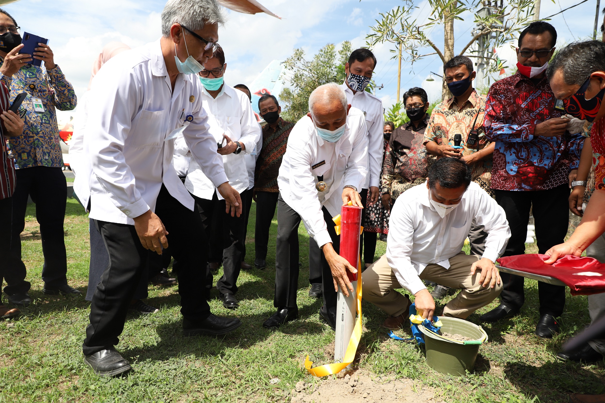 Patok Pembangunan Jalan Tol Jogja-Solo Telah Dipasang