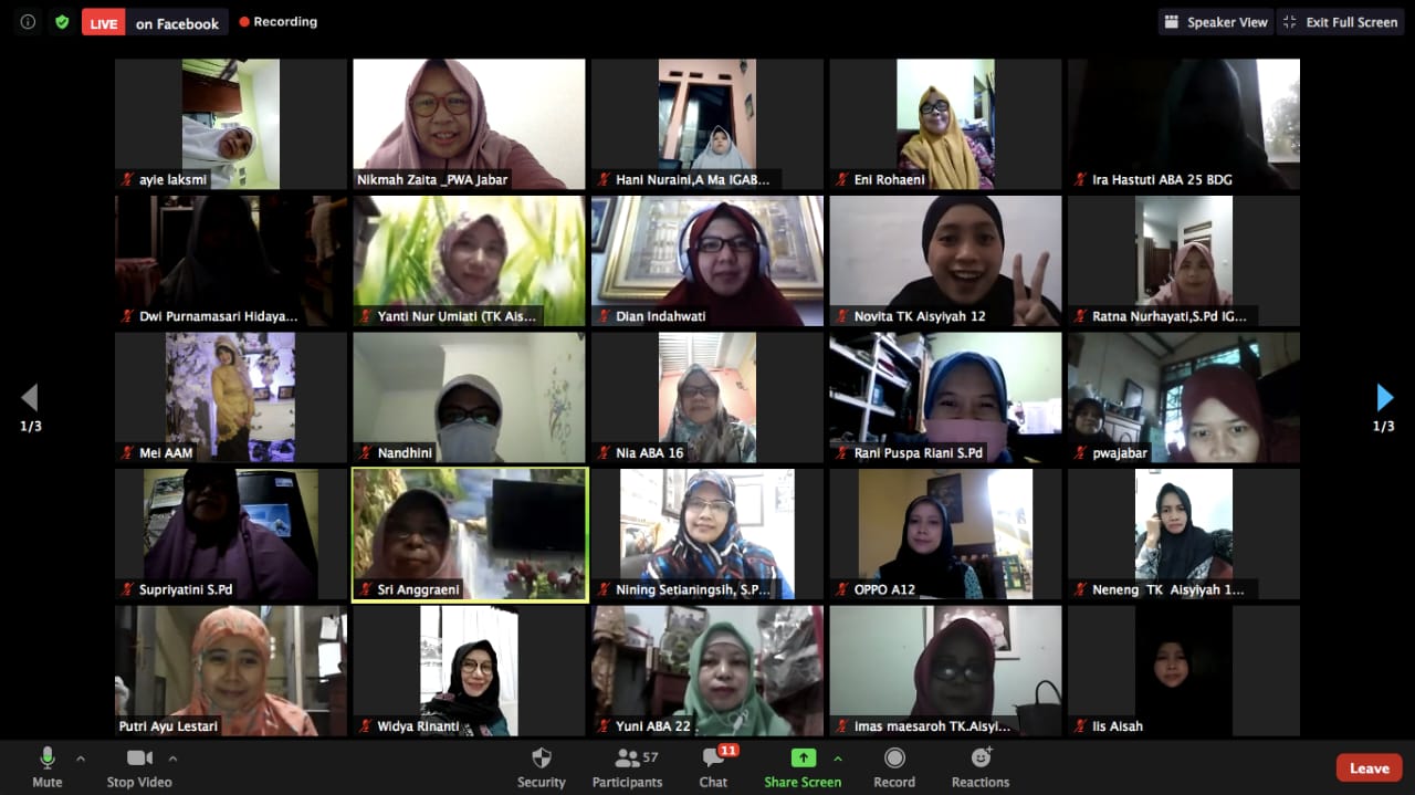 LLHPB Jabar Gelar Webinar Edukasi Dasar Panduan Kesehatan Anak pada Era Pandemi Covid-19