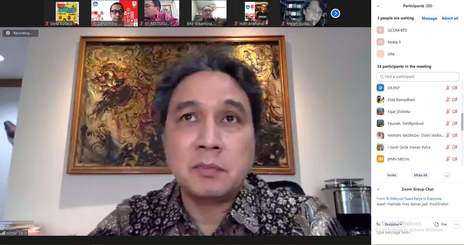 Temukenali Potensi Desa, Kemendikbud Gelar Program Desa Pemajuan Kebudayaan