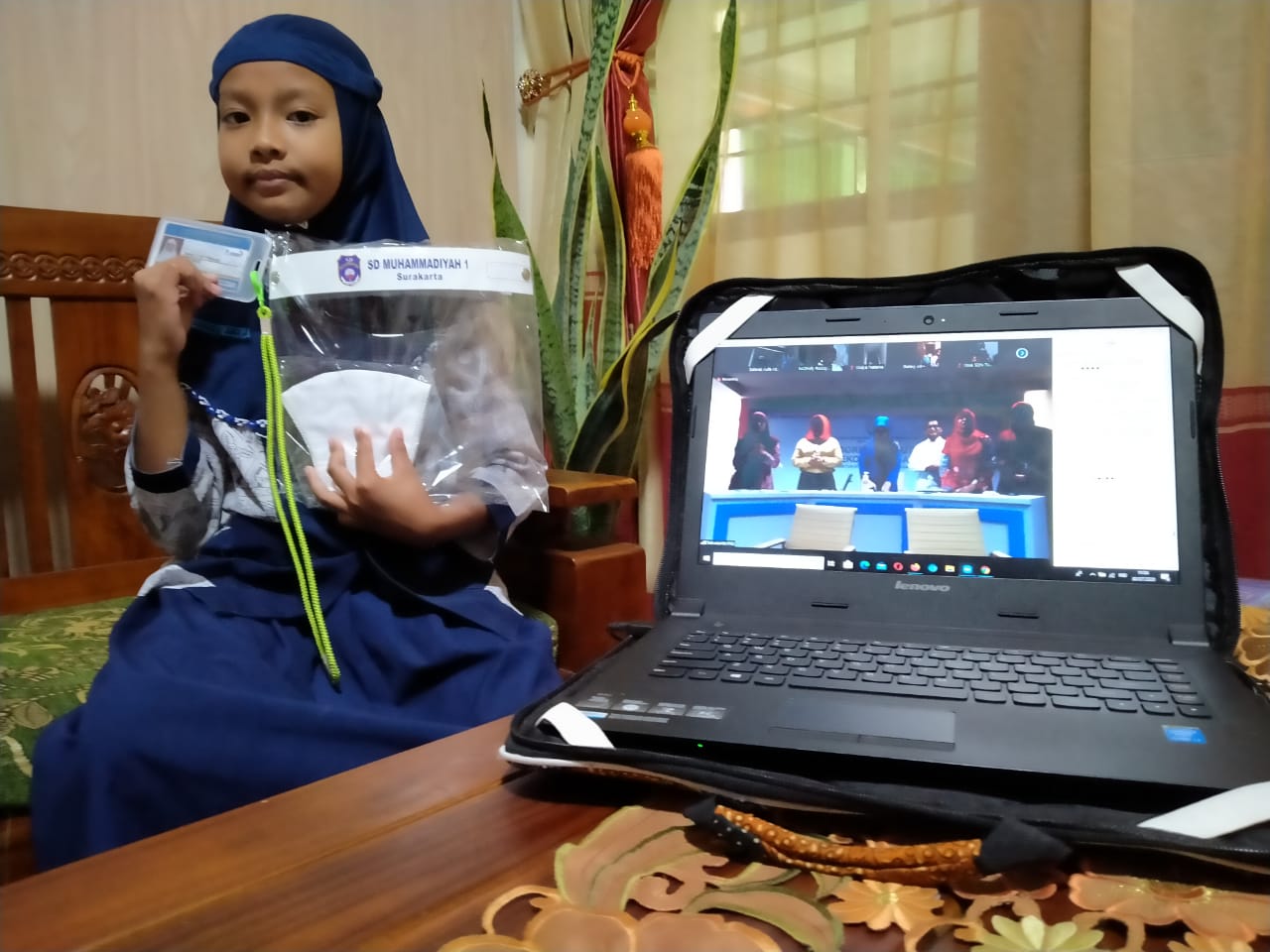 Celoteh Suka Duka Belajar di Rumah Siswa SD Muhamadiyah 1 Solo