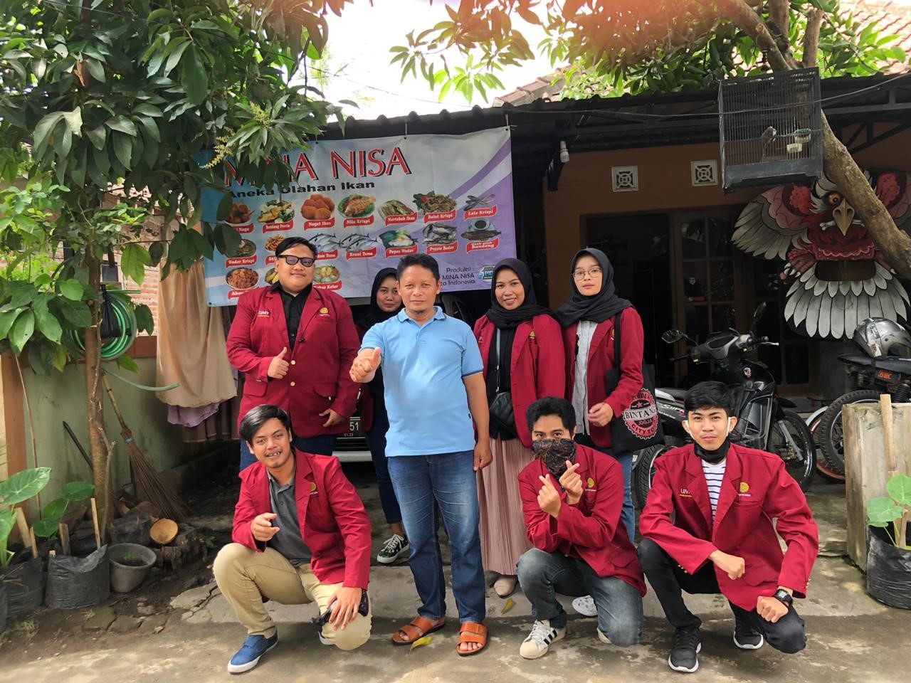 UMKM Go Digital, KKN IT 108 UMY Bantu UMKM Mina Nisa di Bantul