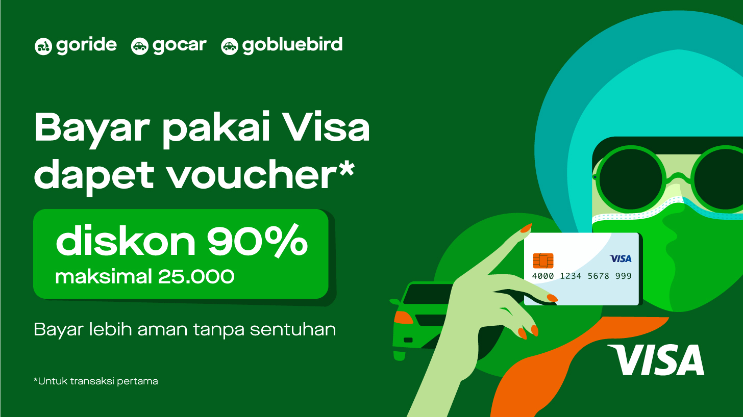 Perkuat Kolaborasi, Visa Kini Jadi Opsi Pembayaran pada Aplikasi Gojek