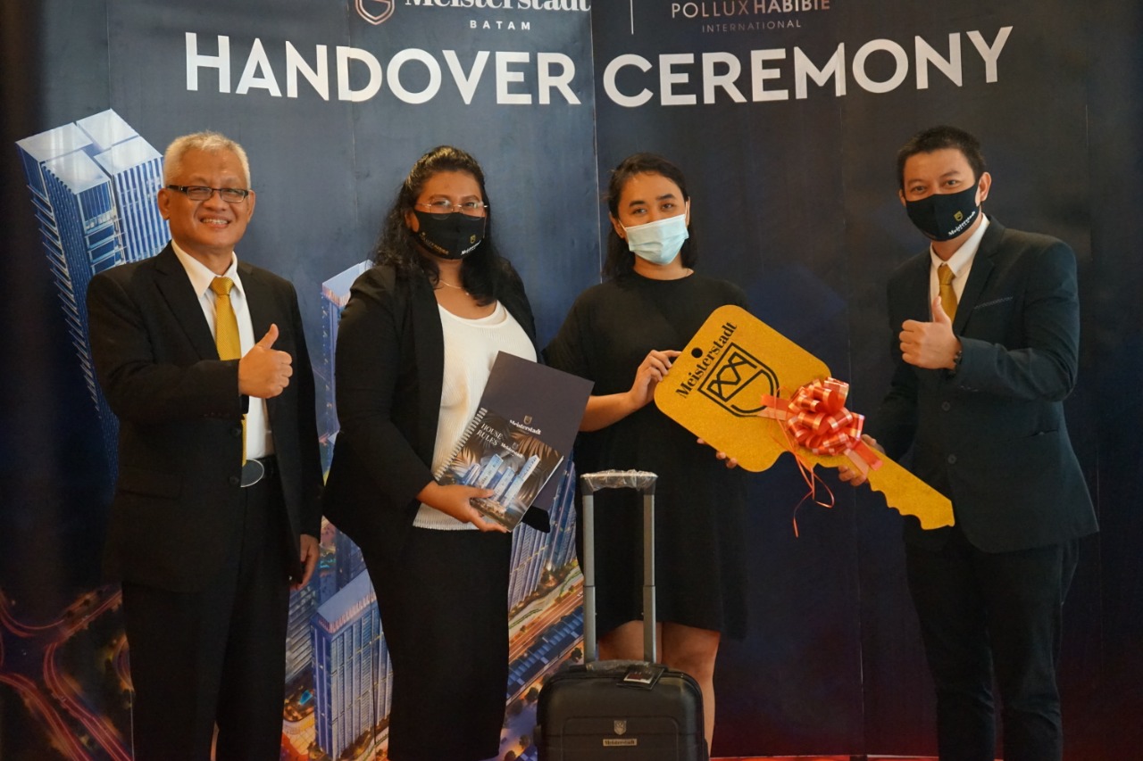 Selesai Pembangunan Tahap Pertama, Apartemen Keluarga Habibie Lakukan Serah Terima Unit