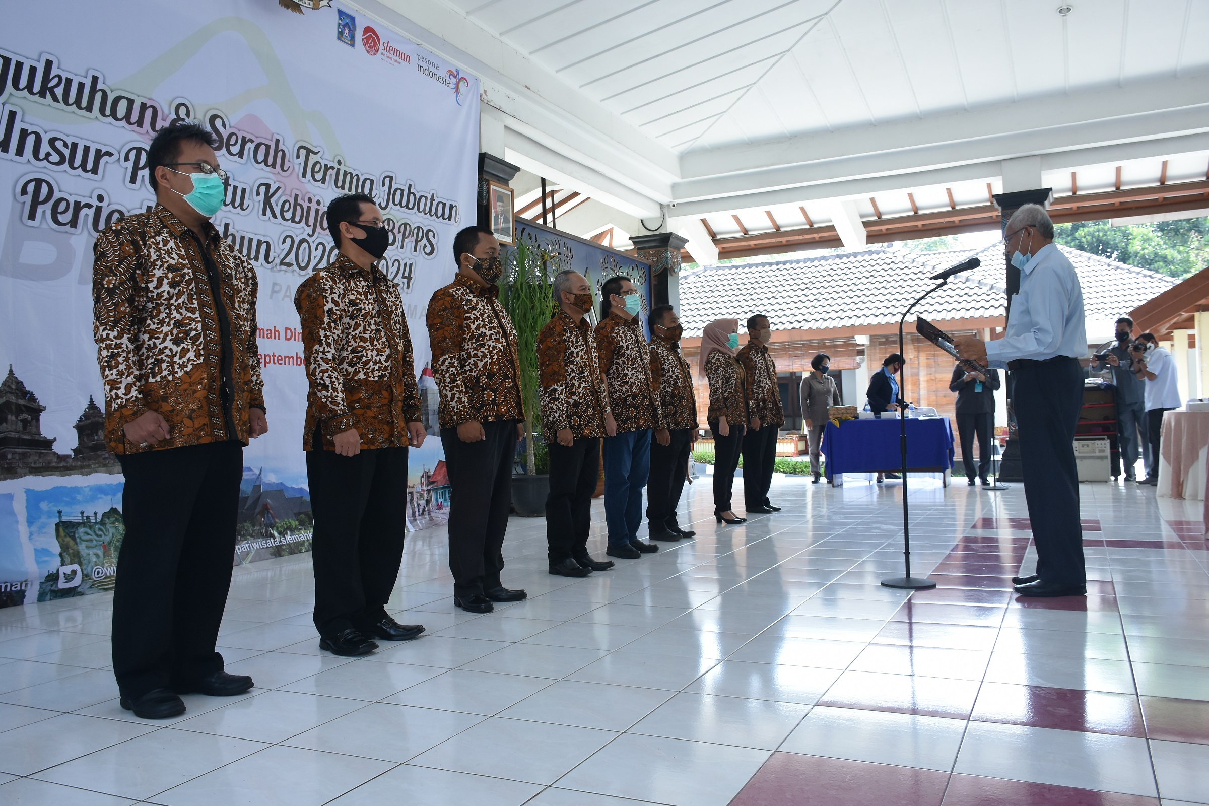 Bupati Sleman Kukuhkan 9 Anggota BPPS Periode 2020-2024