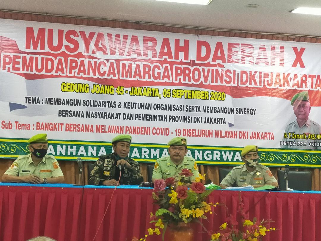 Hadiri Musda X PPM DKI, Haji Lulung Ingatkan Pemuda Panca Marga Harus Bisa Bersinergi dengan Pemda