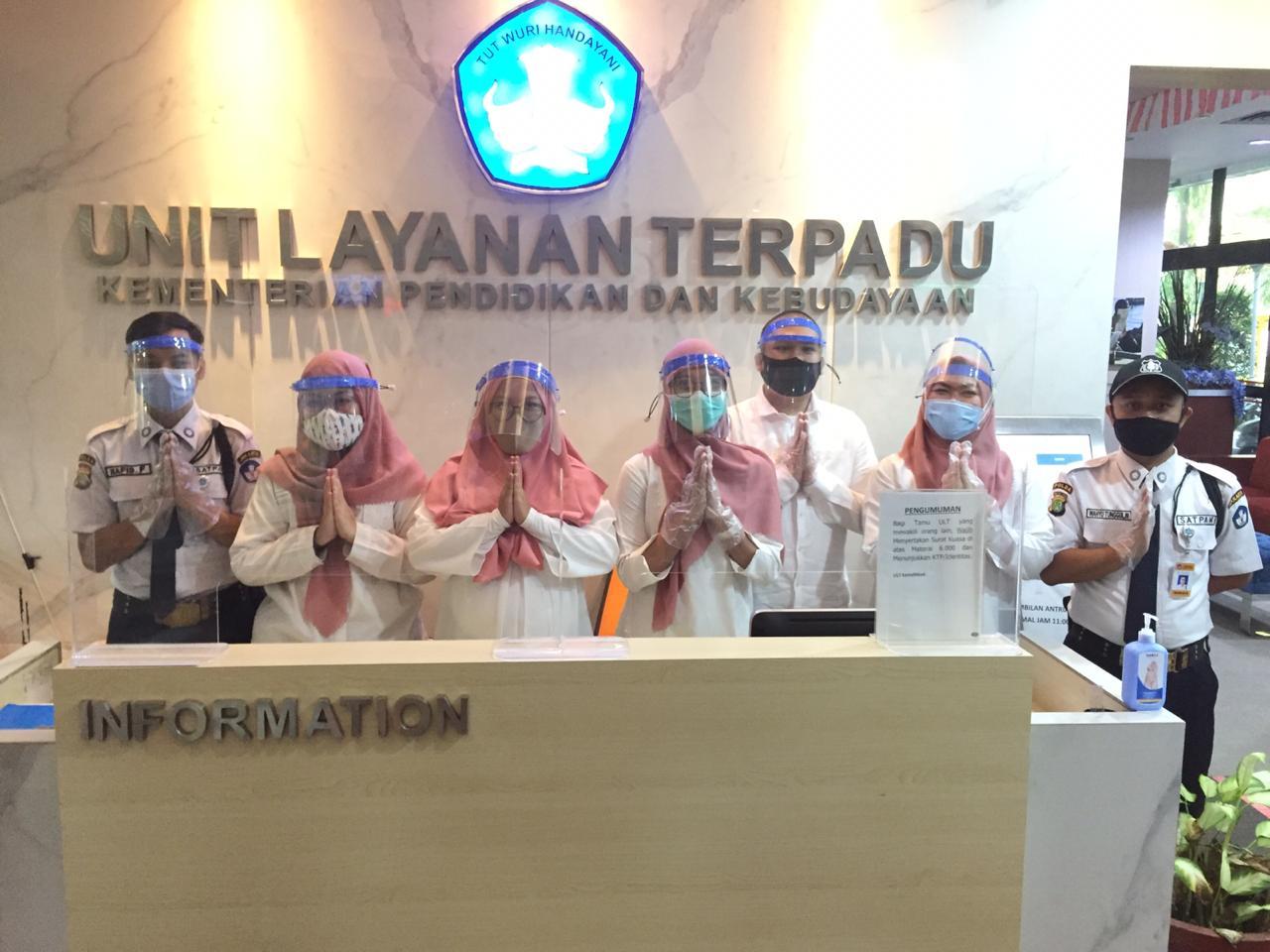 Kemendikbud Kembali Buka ULT Layanan Tatap Muka