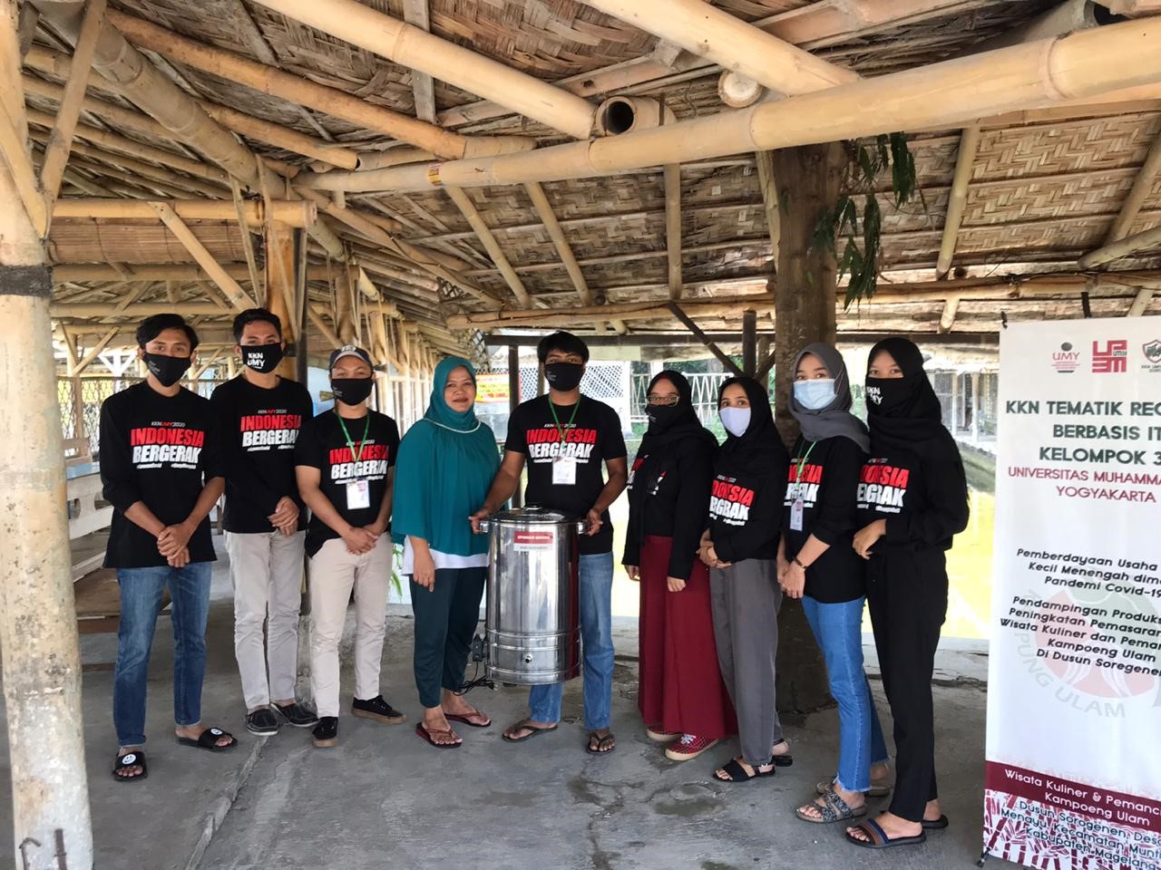 KKN 038 UMY, Kembangkan Potensi Wisata Kuliner dan Pemancingan Kampoeng Ulam