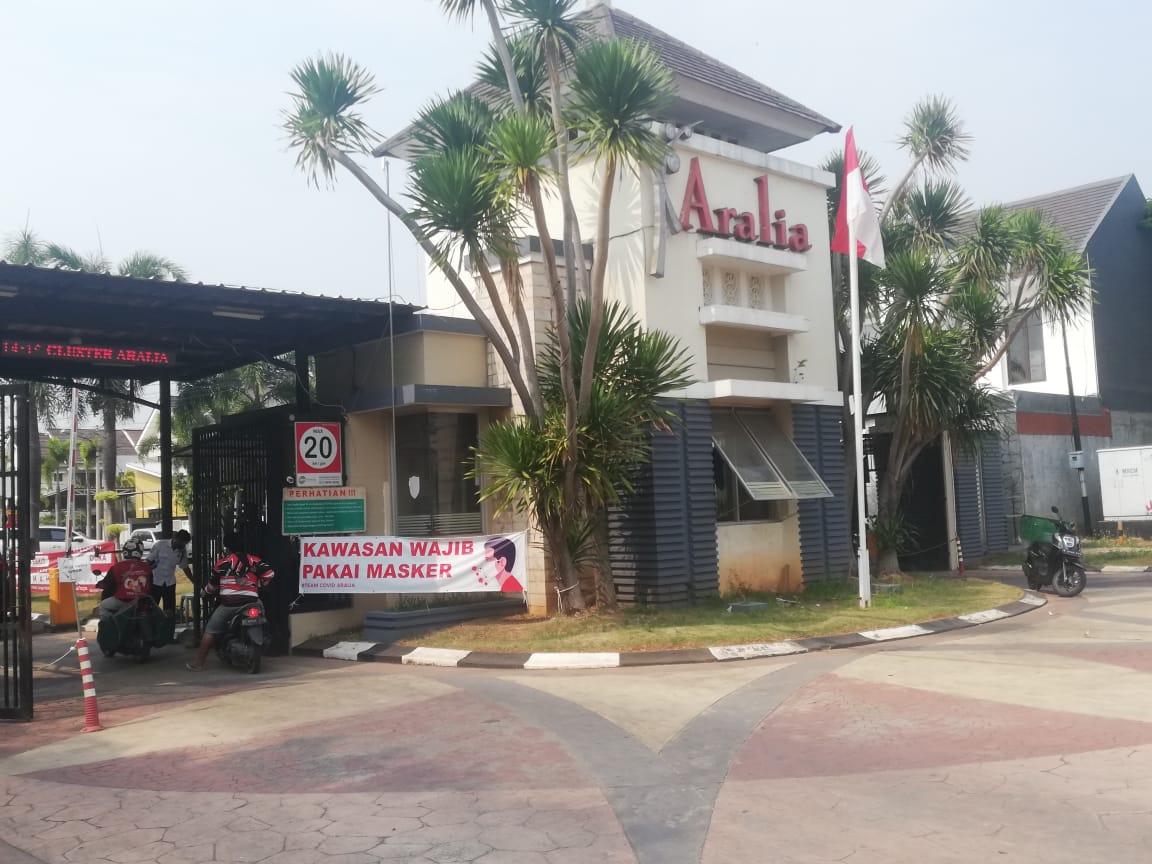 Perumahan Cluster Aralia Bekasi Perketat Penggunaan Masker