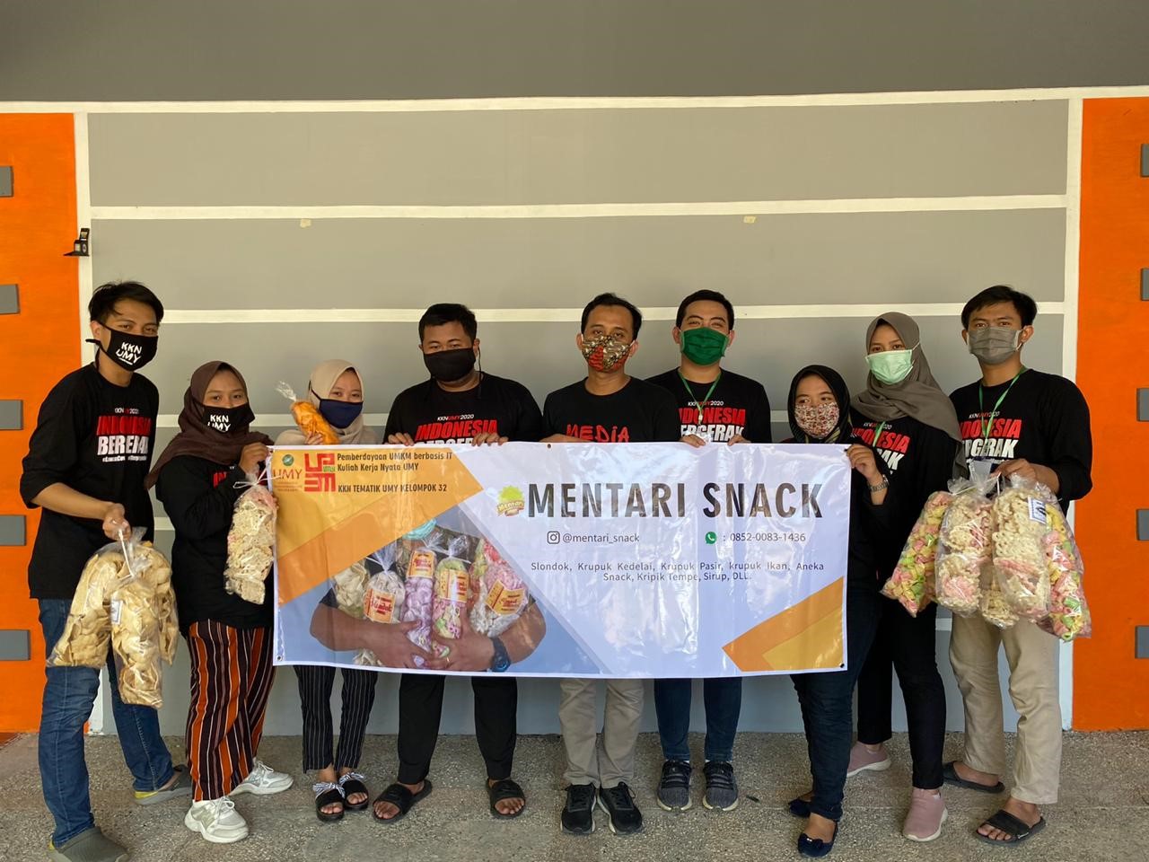 UMKM Go Digital, KKN 032 UMY Bantu UMKM di Kabupaten Pati