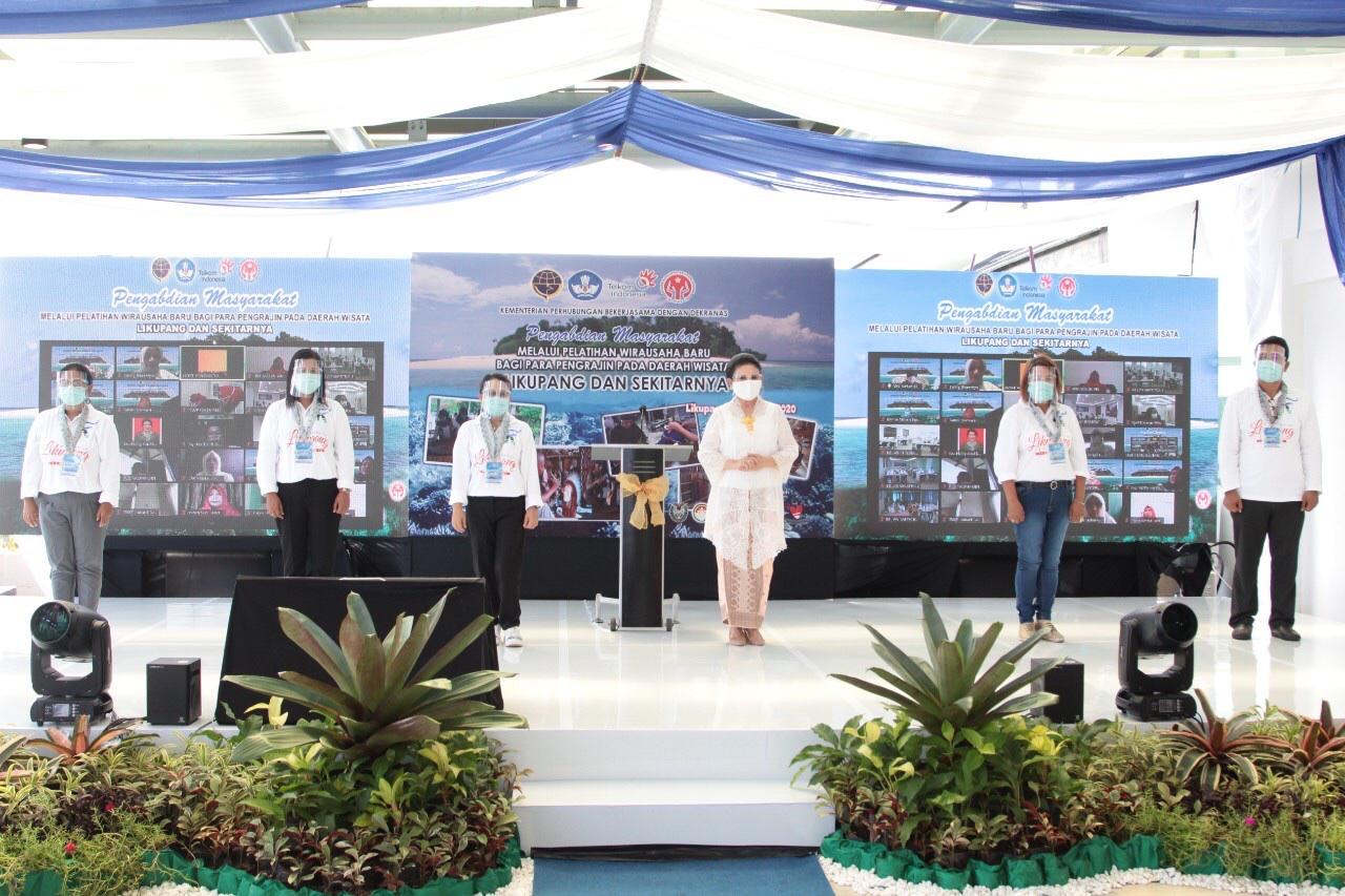 Kemenhub dan Dekranas Gelar Pelatihan Kerajinan Rakyat di Wisata Super Prioritas Likupang