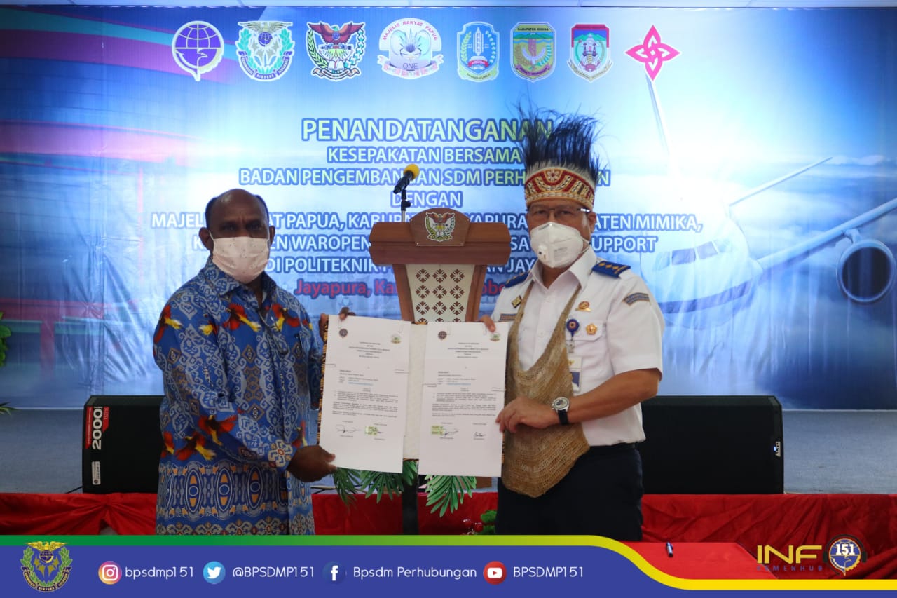 BPSDMP Bangun Kerja Sama dengan Pemda, Lembaga Adat Papua, dan Industri untuk Ciptakan SDM Transportasi Asli Papua