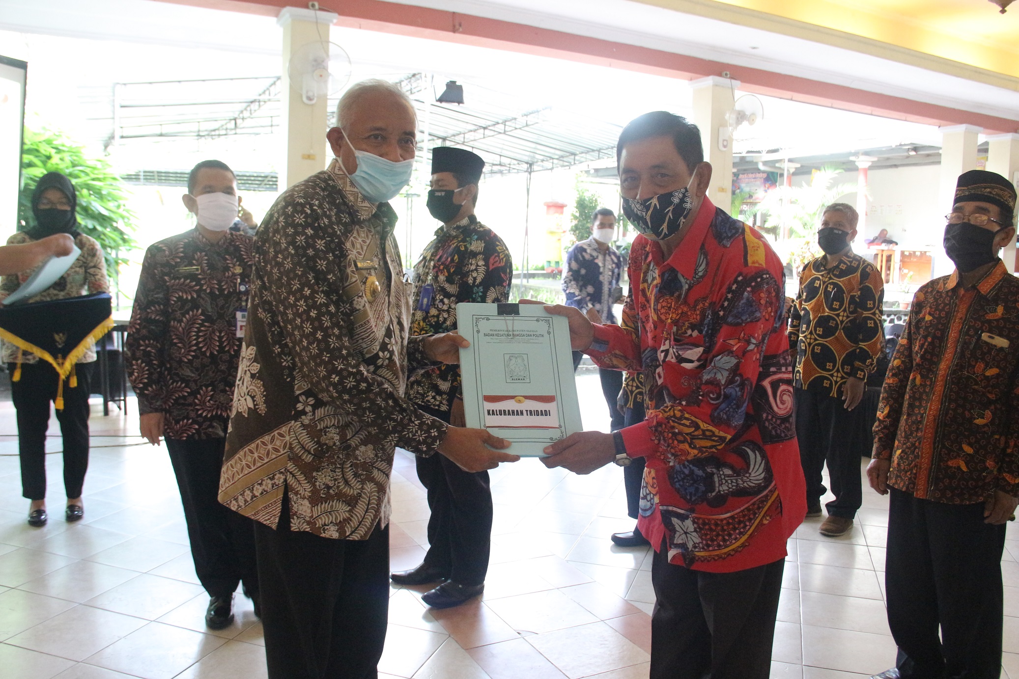 Bupati Sleman Kukuhkan 50 Kader Pancasila