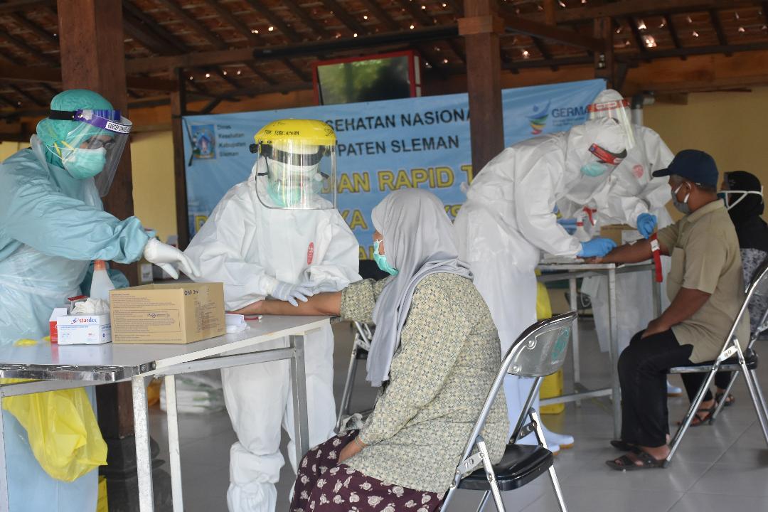 Hindari Klaster Keluarga, Pemkab Sleman Gelar Rapid Test Keluarga