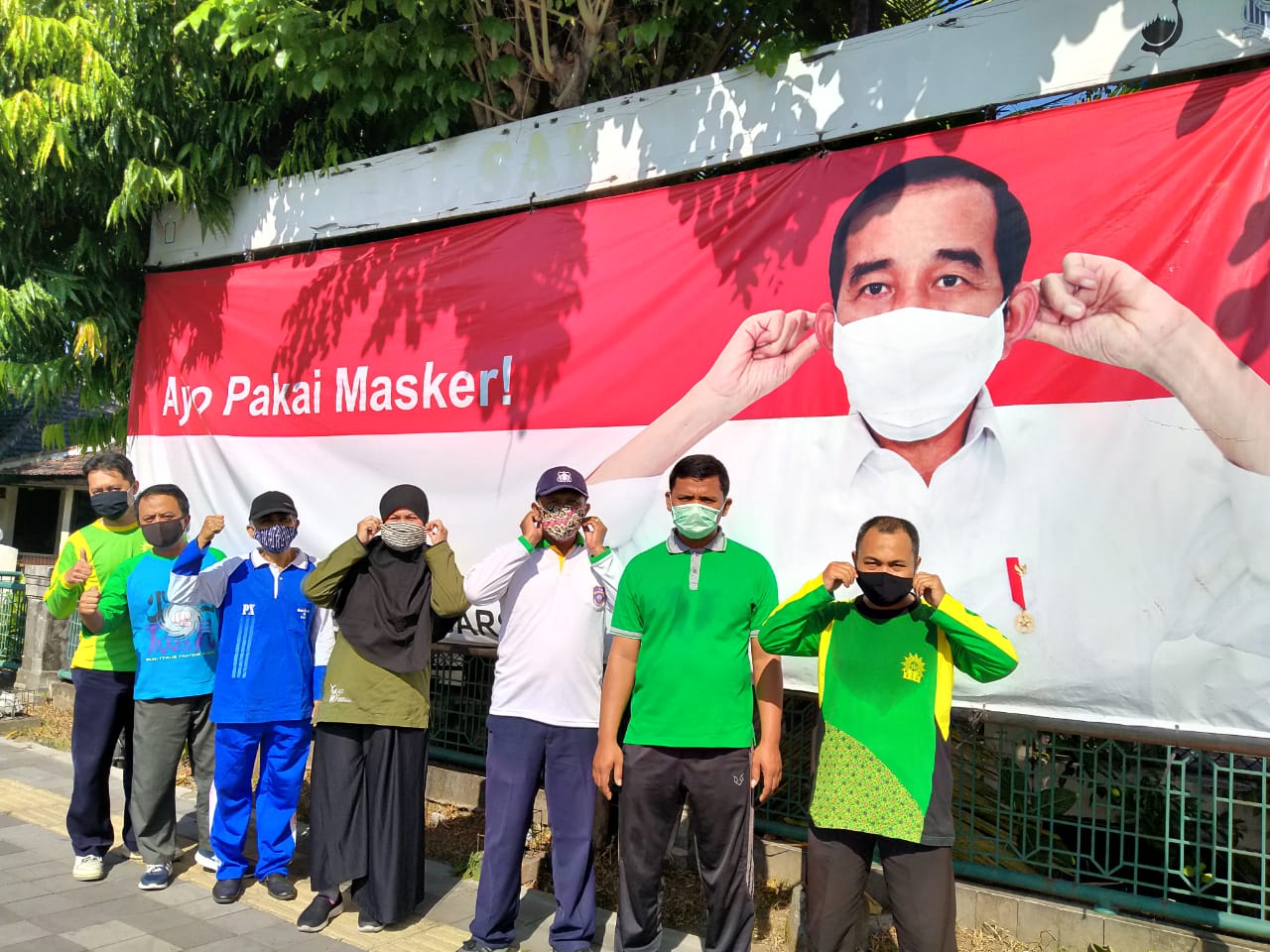 SD Muhammadiyah 1 Ketelan Kampanye Gerakan Masker Libatkan Usaha Kesehatan Sekolah