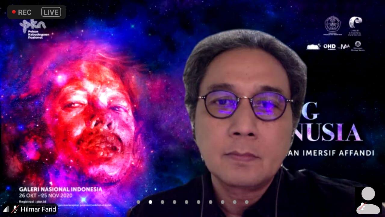 Galeri Nasional Gelar Pameran Imersif Affandi Secara Luring